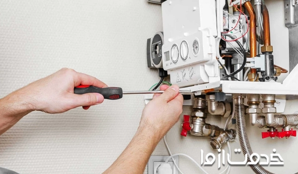 هزینه سرویس کامل پکیج ایران رادیاتور